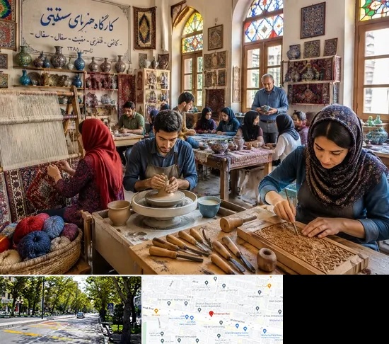 آموزشگاه صنایع دستی در میرداماد