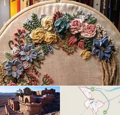 کلاس گلدوزی برزیلی در قائن