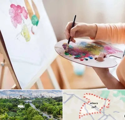 آموزشگاه نقاشی اکریلیک در البرز