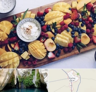 کلاس میوه آرایی در خورموج