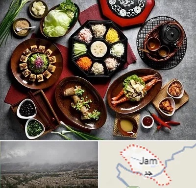 رستوران کره ای در جم