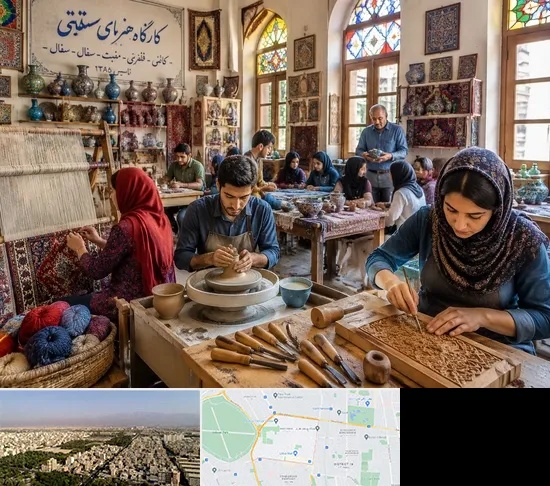 آموزشگاه صنایع دستی در نازی آباد