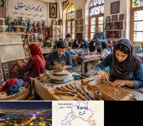 آموزشگاه صنایع دستی در کرج