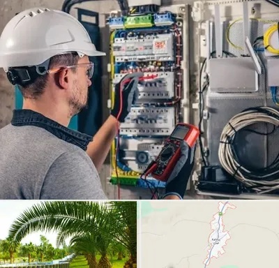 برقکار سیار در کهنوج