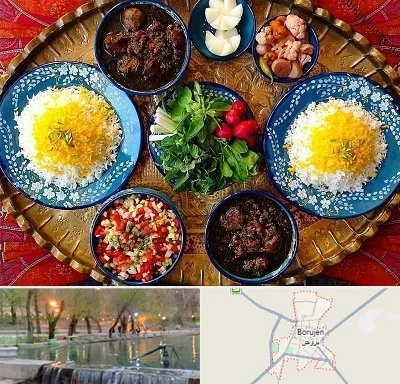 غذای ایرانی در بروجن