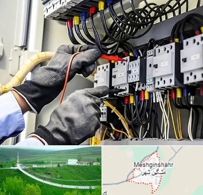 برقکار ساختمان در مشگین شهر