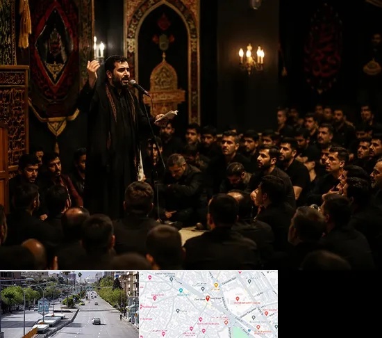 مداح در خیابان زند شیراز