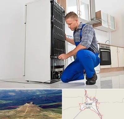 تعمیرکار سیار یخچال در تکاب