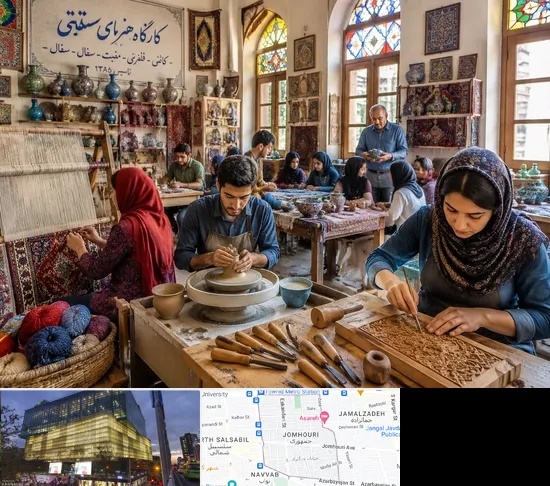 آموزشگاه صنایع دستی در جمهوری