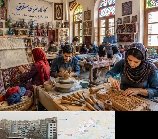 آموزشگاه صنایع دستی در محمد شهر کرج