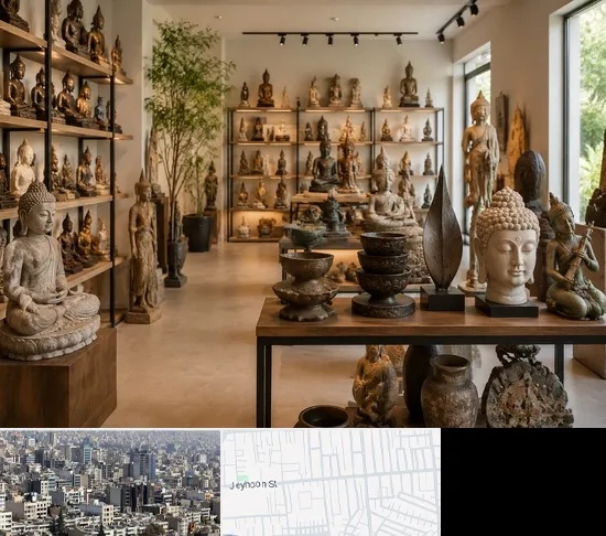 مجسمه فروشی در جیحون