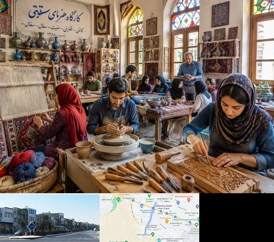 آموزشگاه صنایع دستی در شریعتی مشهد
