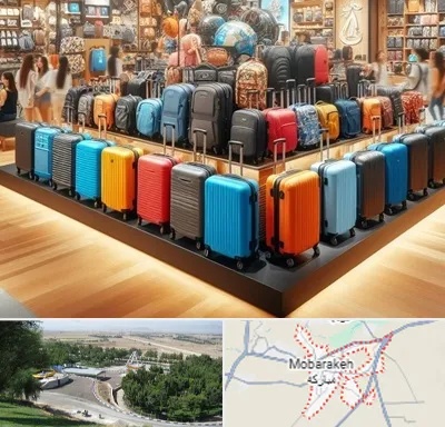 فروشگاه کیف و چمدان در مبارکه