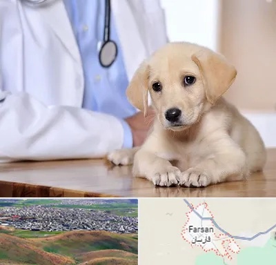 بیمارستان دامپزشکی در فارسان