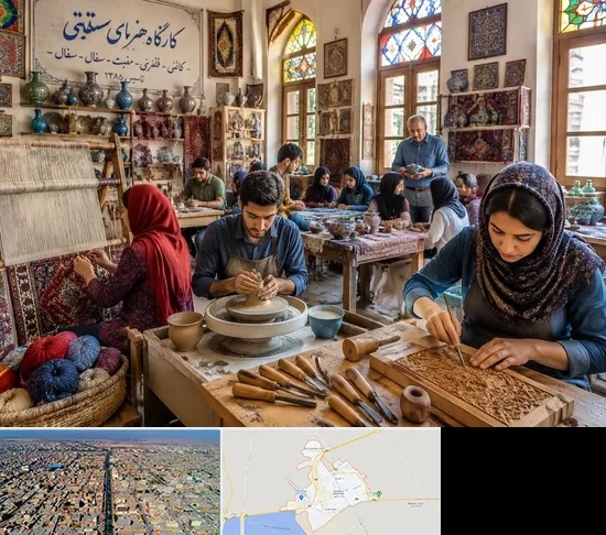 آموزشگاه صنایع دستی در بندر ماهشهر