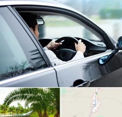 اجاره اتومبیل با راننده در کهنوج
