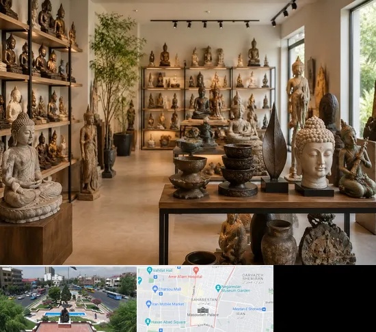مجسمه فروشی در بهارستان
