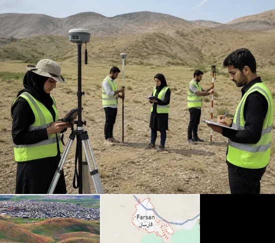 آموزش جامع نقشه برداری زمینی GPS در فارسان