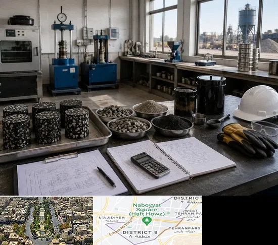 آموزش کارشناس فنی، تولید و اجرای آسفالت در نارمک