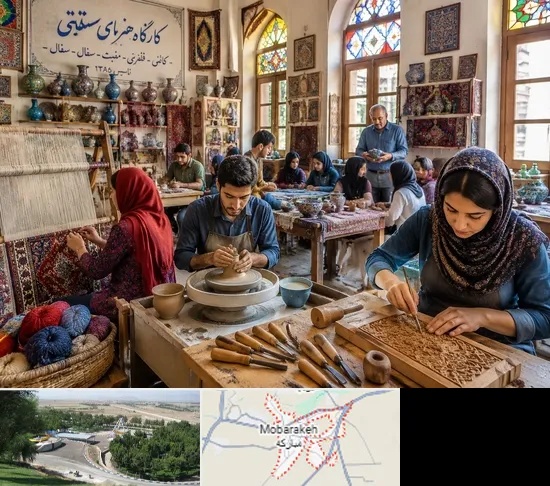 آموزشگاه صنایع دستی در مبارکه