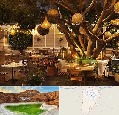 رستوران رو باز در گرمسار