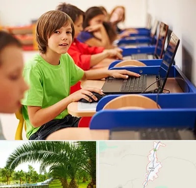 کلاس کامپیوتر کودکان در کهنوج