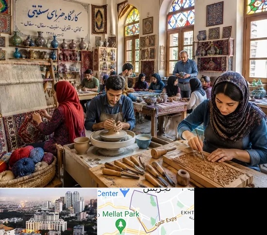 آموزشگاه صنایع دستی در الهیه