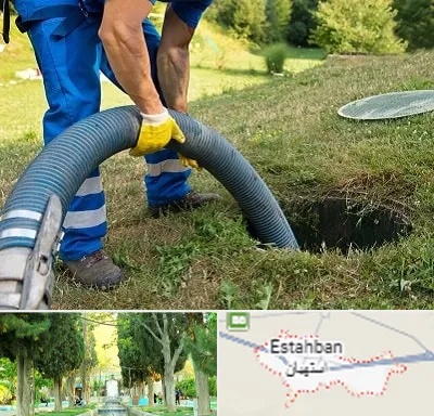 لوله کشی فاضلاب در استهبان