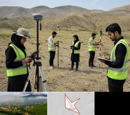 آموزش جامع نقشه برداری زمینی GPS در خلخال