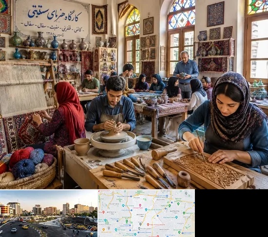 آموزشگاه صنایع دستی در منطقه 7 تهران