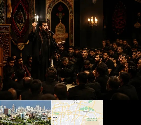 مداح در شرق تهران