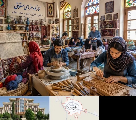 آموزشگاه صنایع دستی در دهدشت