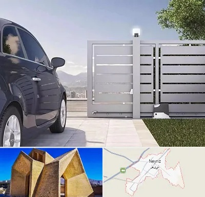 درب ریلی پارکینگ در نی ریز