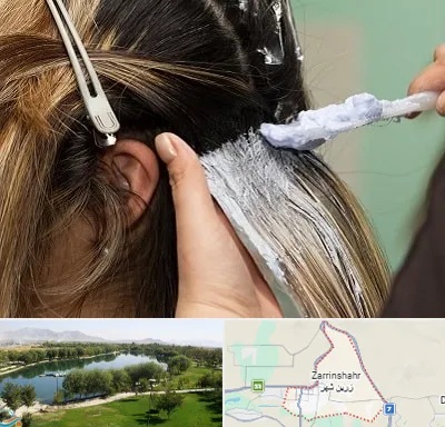 آموزشگاه رنگ و مش در زرین شهر