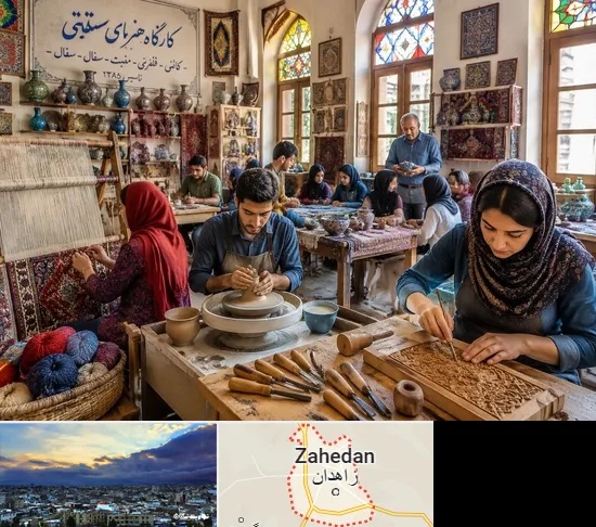آموزشگاه صنایع دستی در زاهدان