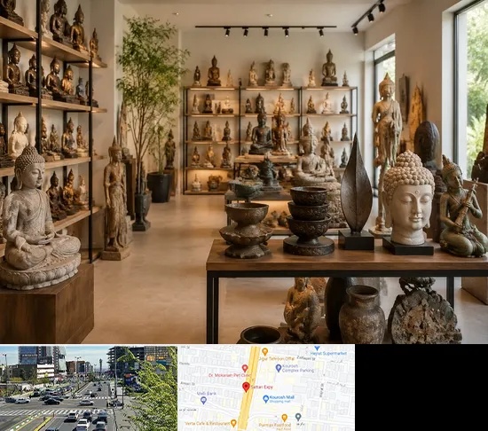 مجسمه فروشی در ستاری