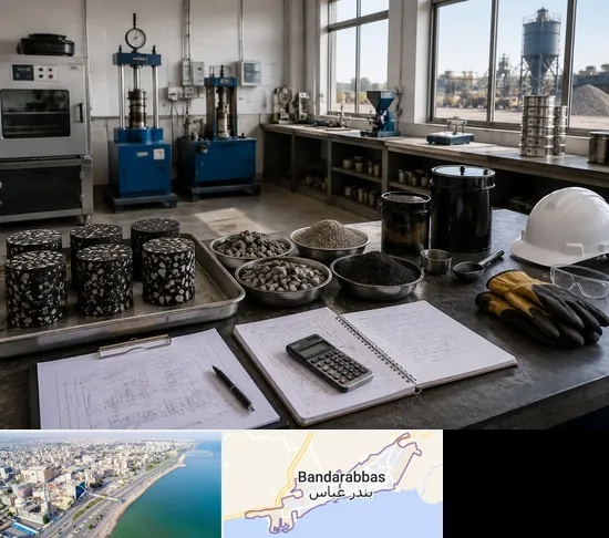 آموزش کارشناس فنی، تولید و اجرای آسفالت در بندرعباس