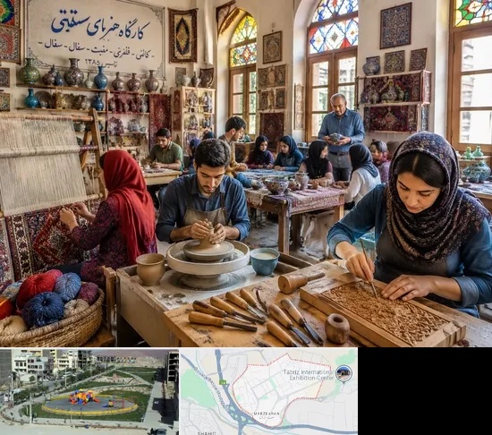 آموزشگاه صنایع دستی در مرزداران تبریز