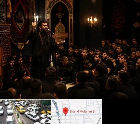 مداح در مطهری تهران
