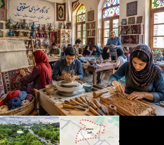 آموزشگاه صنایع دستی در البرز