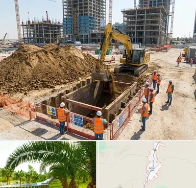 خاکبرداری و گودبرداری در کهنوج