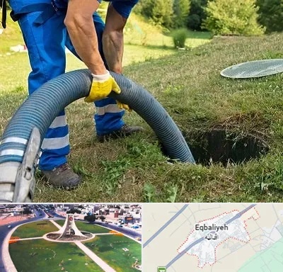 لوله کشی فاضلاب در اقبالیه
