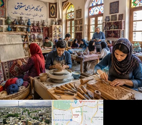 آموزشگاه صنایع دستی در گیشا