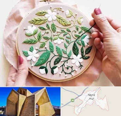 کلاس گلدوزی در نی ریز