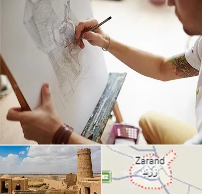 آموزشگاه طراحی سیاه قلم در زرند
