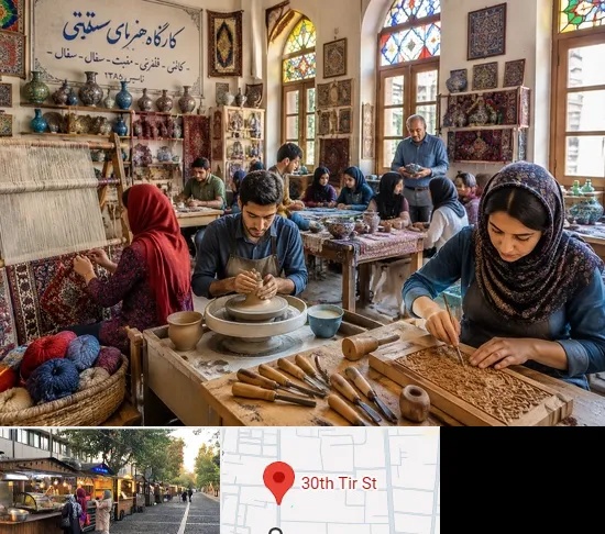 آموزشگاه صنایع دستی در سی تیر