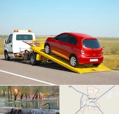 یدک کش خودرو در بروجن