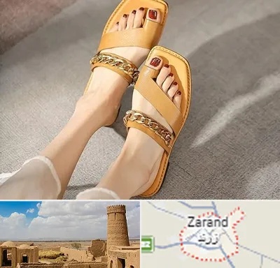 کفش صندل زنانه در زرند