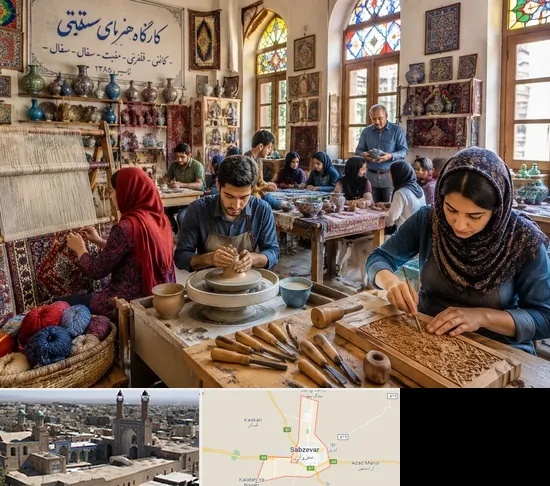 آموزشگاه صنایع دستی در سبزوار
