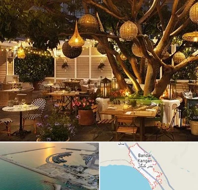 رستوران رو باز در بندر کنگان